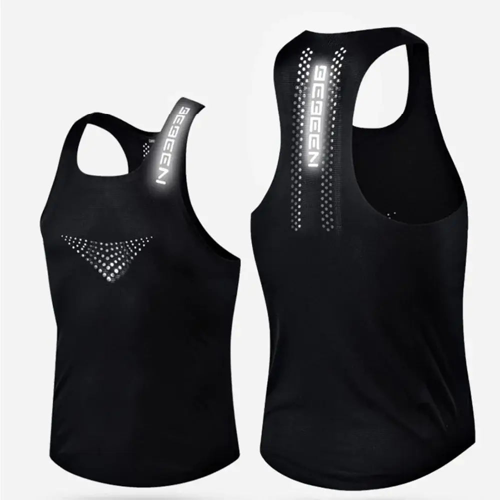 Mens Vest Mesh Breathable Quick Dry Outdoor Sports Sleeveless Top Lightweight Slim Fit Tank Top Men’S Fashion 2024