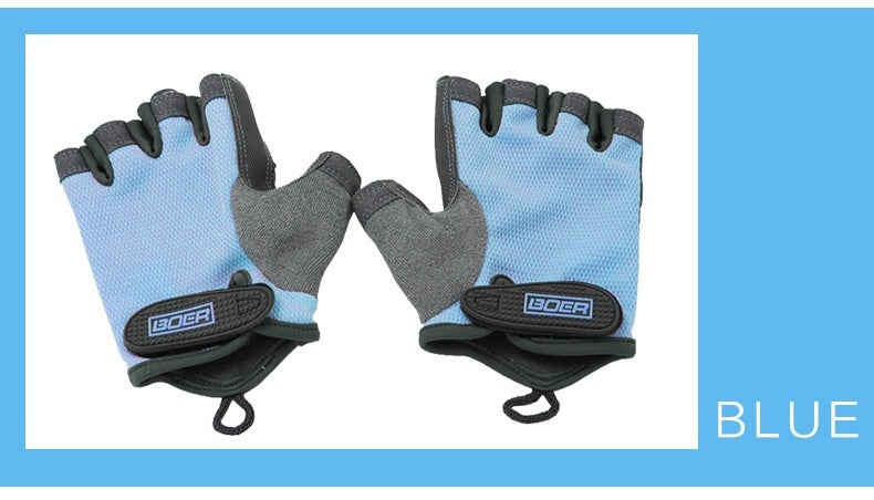 Bohr Sports Fitness Gloves Breathable Half Finger Men And Women null