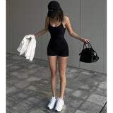 All-matching Summer Waist Bag Slim Fit Sweet And Spicy Niche One-piece Shorts