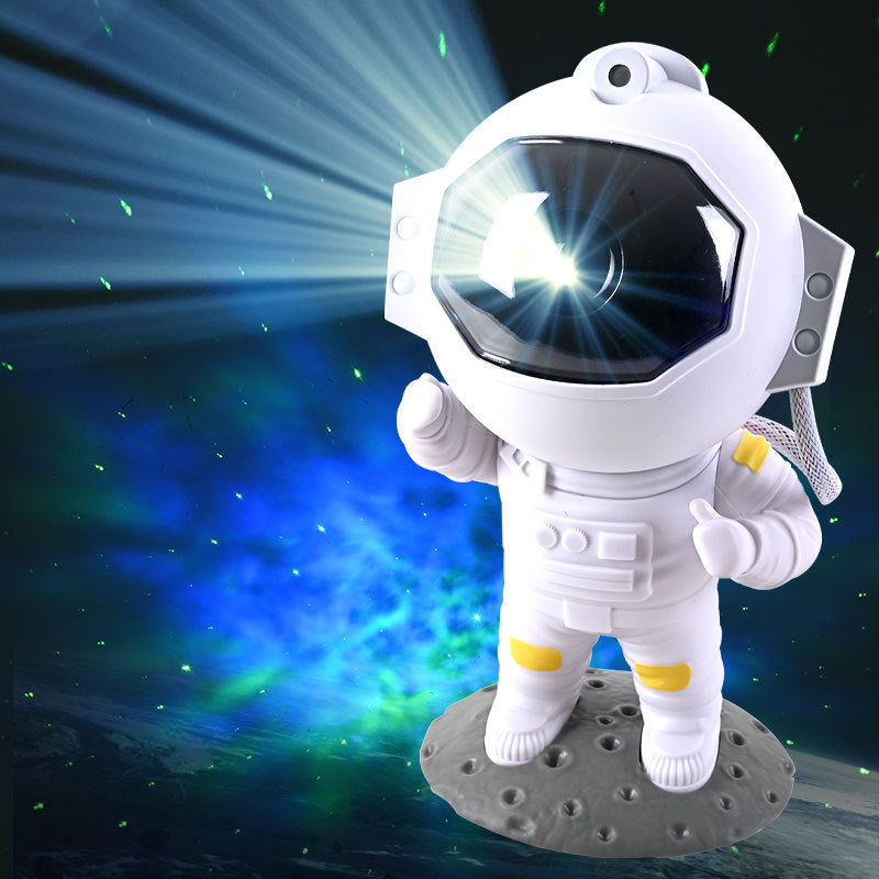 Galaxy Star Projector Starry Sky Night Light Astronaut Lamp Home Room Decor Decoration Bedroom Decorative Luminaires Gift null