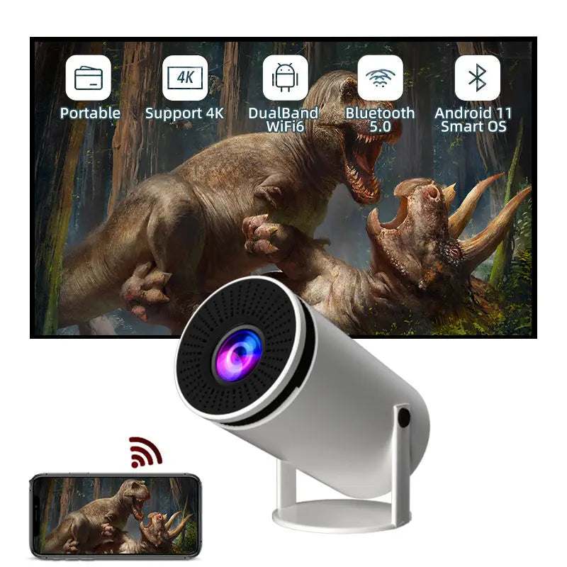 Barrel Machine Hy300 Smart AnzhuoHD Projection Screen Home Recommend Projector null