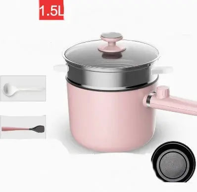 Mini Hot Pot Portable Electric Cooking Pot Mini Plug-in Household null