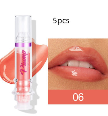 New Tube Lip Rich Lip Color Slightly Spicy Lip Honey Lip Glass Mirror Face Lip Mirror Liquid Lipstick null