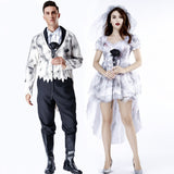 Halloween Costume Horror Couple Spiritual Love Cosplay Clothing