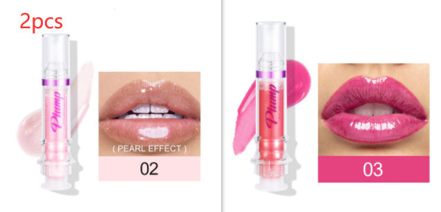 New Tube Lip Rich Lip Color Slightly Spicy Lip Honey Lip Glass Mirror Face Lip Mirror Liquid Lipstick null