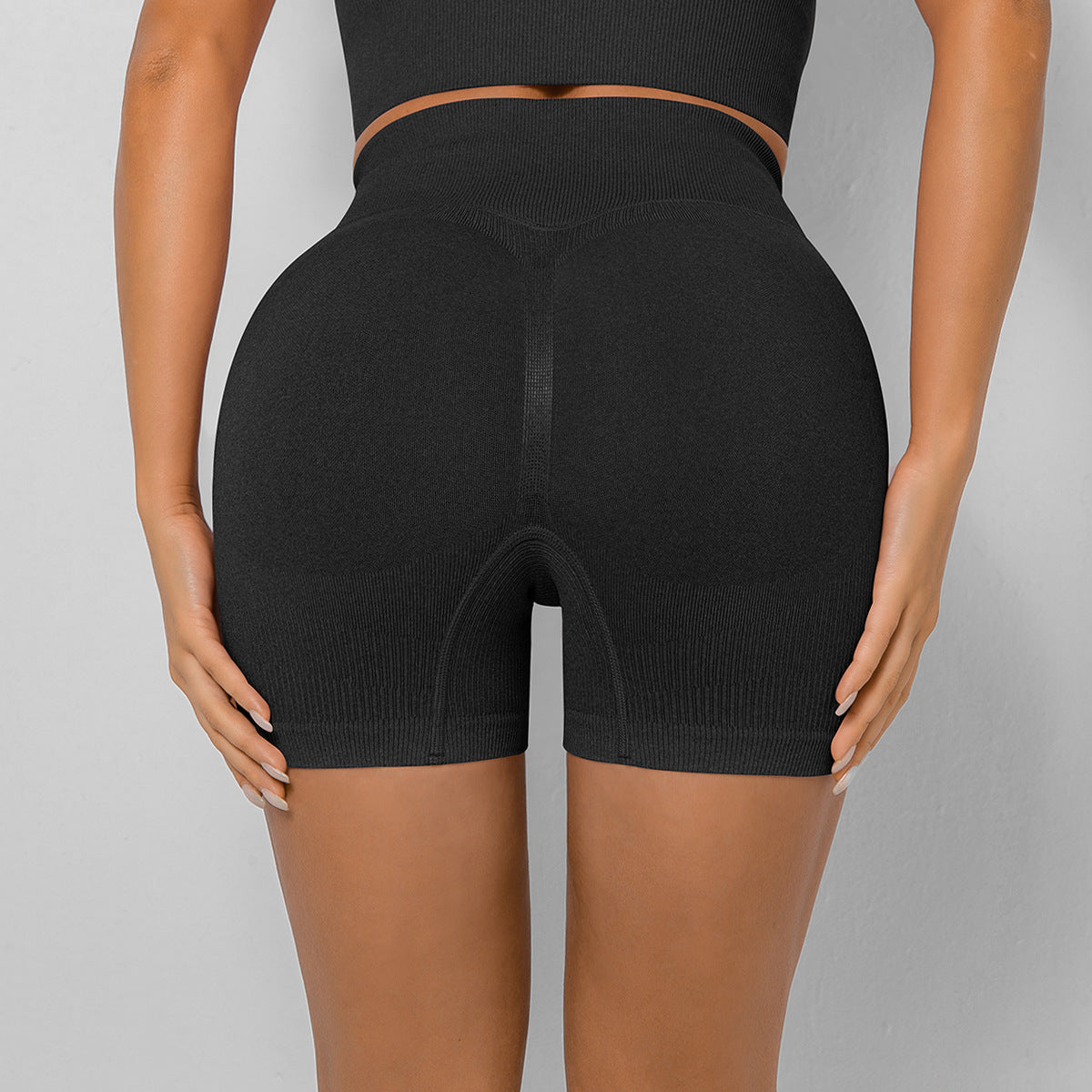 Sports Leggings High Waist Sports And Fitness Shorts null