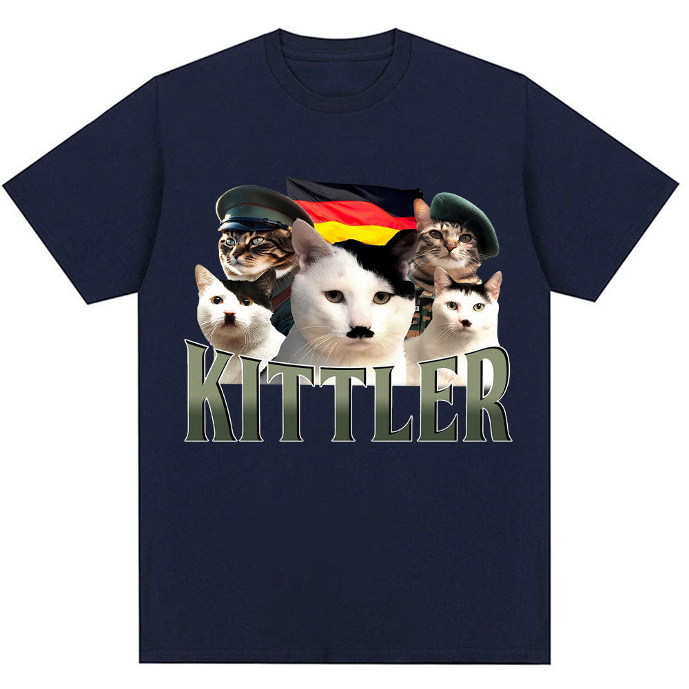 Fuuny Kittler Hilarious Cat Meme T Shirts Men