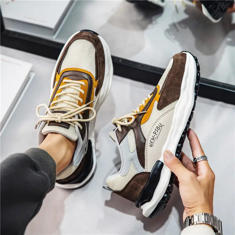 Men’s Fleece Sports Casual Cotton Shoes