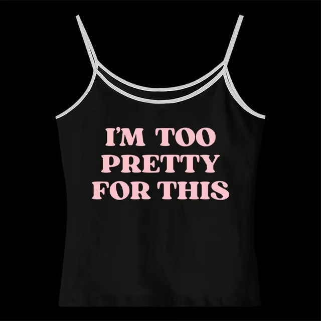 Stylish Slimming Short Casual Womens Top With An Allover Letter Print