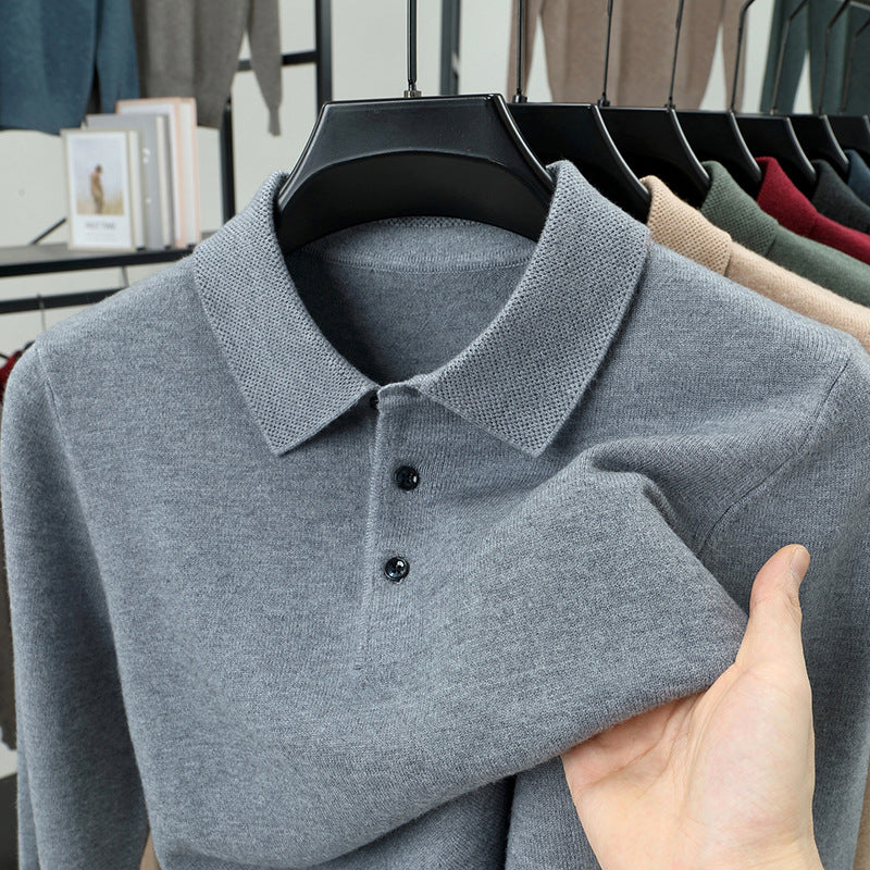 Men's Sweater Versatile Top Bottoming Shirt