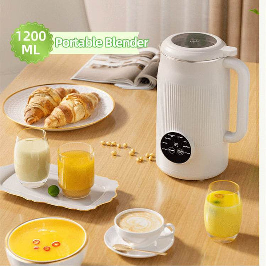1200ml Soy Milk Maker – Automatic Portable Blender & Juicer for Home, 110V-220V - Update Avenue 