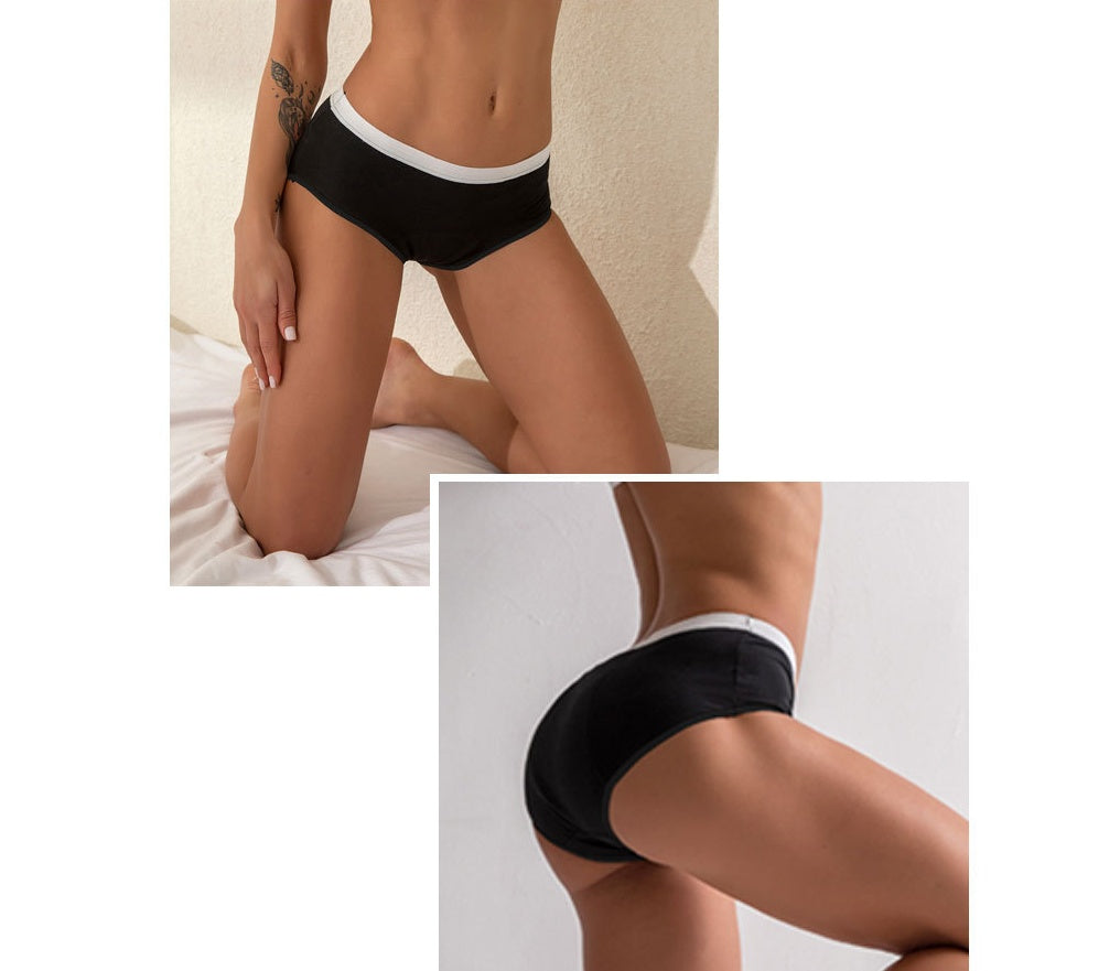 Large Size Ladies Cotton Physiological Underwear Front And Rear Leak-proof Four-layer Sanitary Napkin-free Aunt Panties null