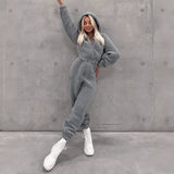 Women's Comfort Fleece Solid Color Full-Body Sweater