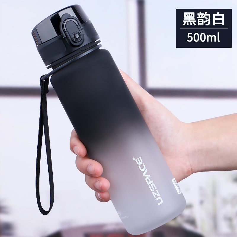 Outdoor Portable Large Capacity Sports And Fitness Water Bottle null