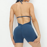 Skinny Peach Hip Jumpsuit Beauty Back Yoga Pants