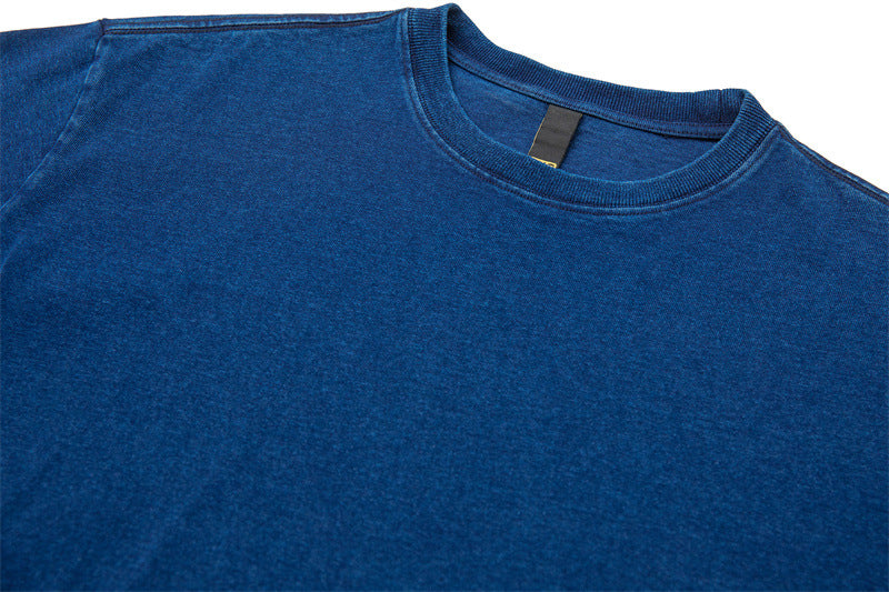 Simple Solid Color Creative Fashion Short Sleeve