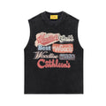 Retro Street Vibe Fashion Personality Vest Men