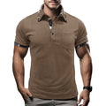 Men's Plaid Short-sleeved T-shirt