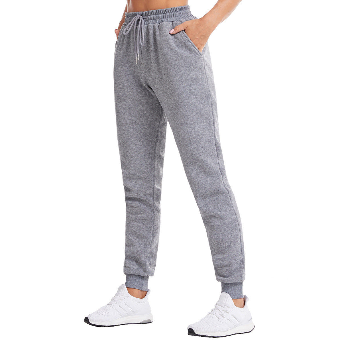 Spring And Autumn Street Sports Pants Trousers Women's Fitness Running null