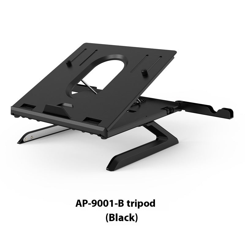 New Laptop Stand Multifunctional Folding Lift Portable Laptop Stand Monitor Increase Rack Aluminum Alloy Base null