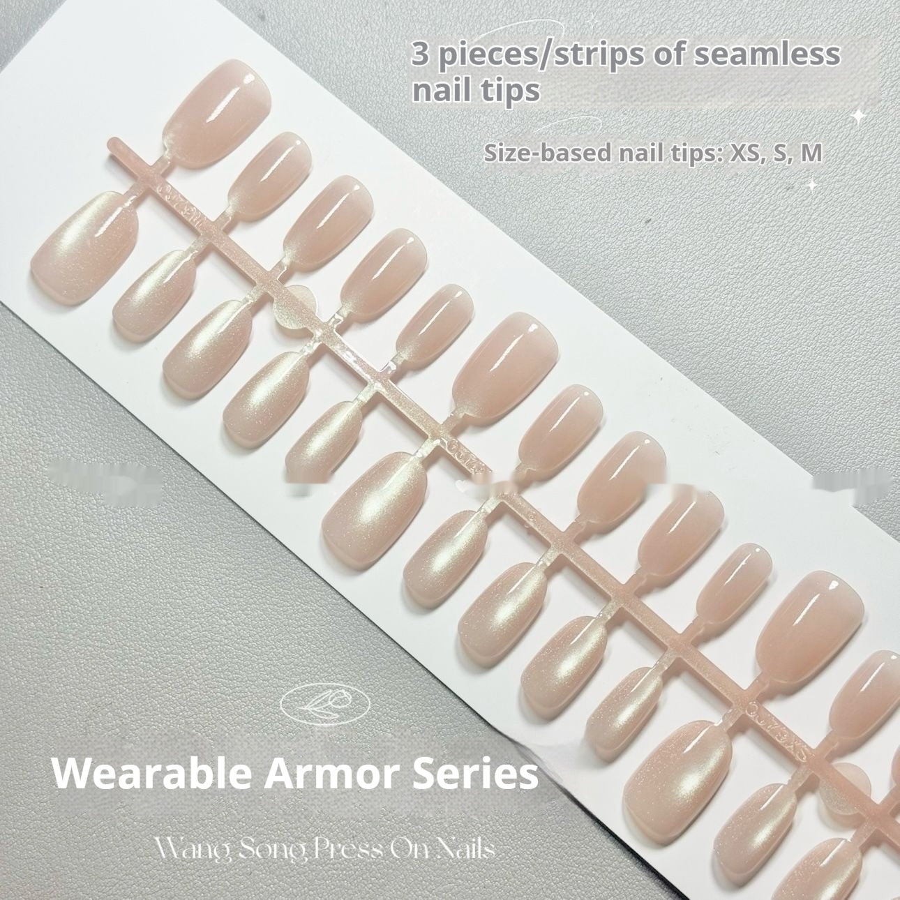 Light Green Cat's Eye Micro Glass Bead Pure Want To Wear Armor