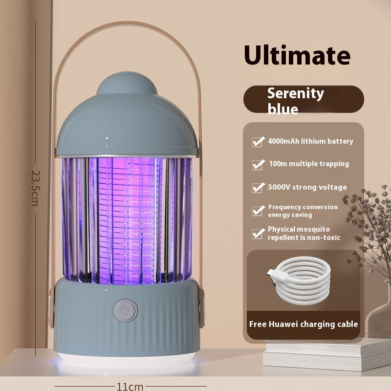 Electric Shock Mosquito Killing Lamp Indoor Outdoor Camping Mosquito Killer null