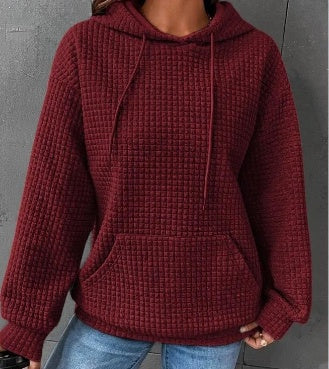 Women's Loose Casual Solid Color Long-sleeved Sweater null