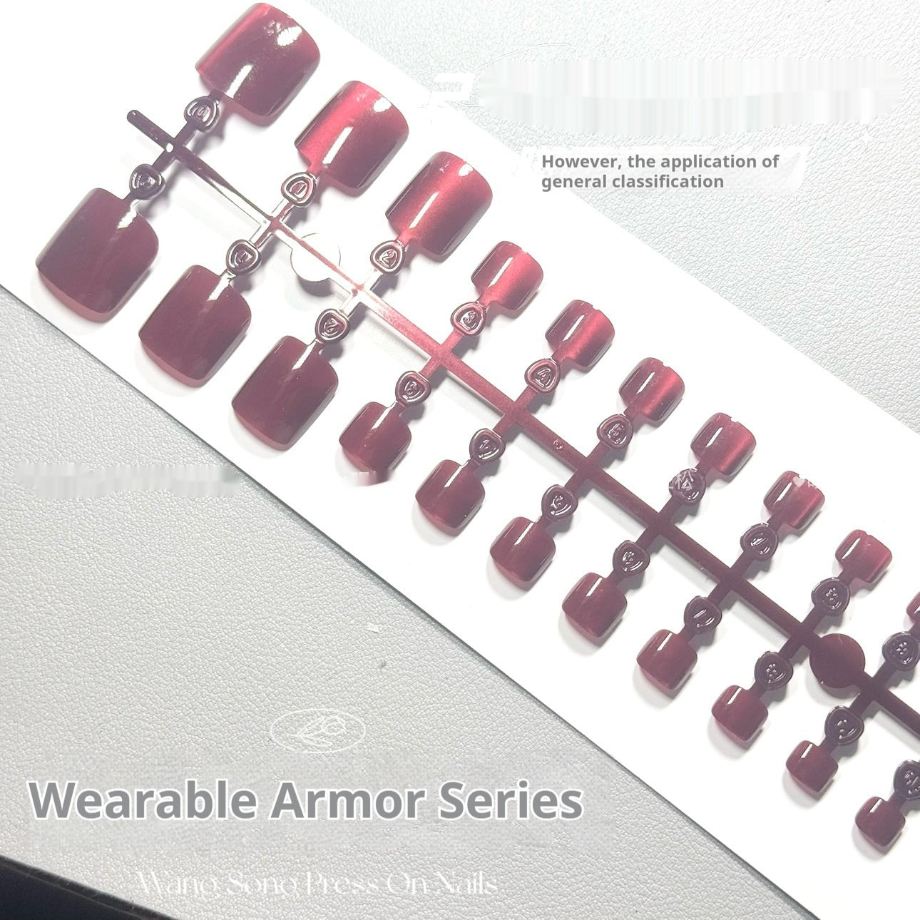 Toenail JM08 Wine Glass Toenail Cat's Eye Size