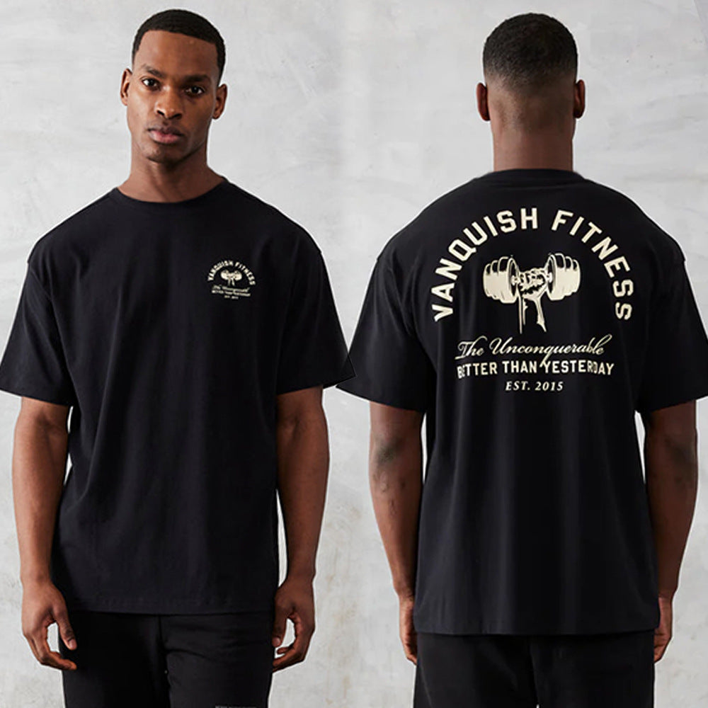 Muscle Workout Brothers Sports T-shirt Short Sleeve