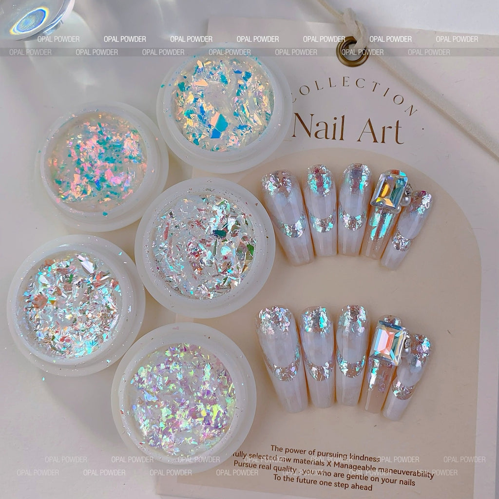 Nail Glitter Powder For A Dazzling Eye-catching Manicure
