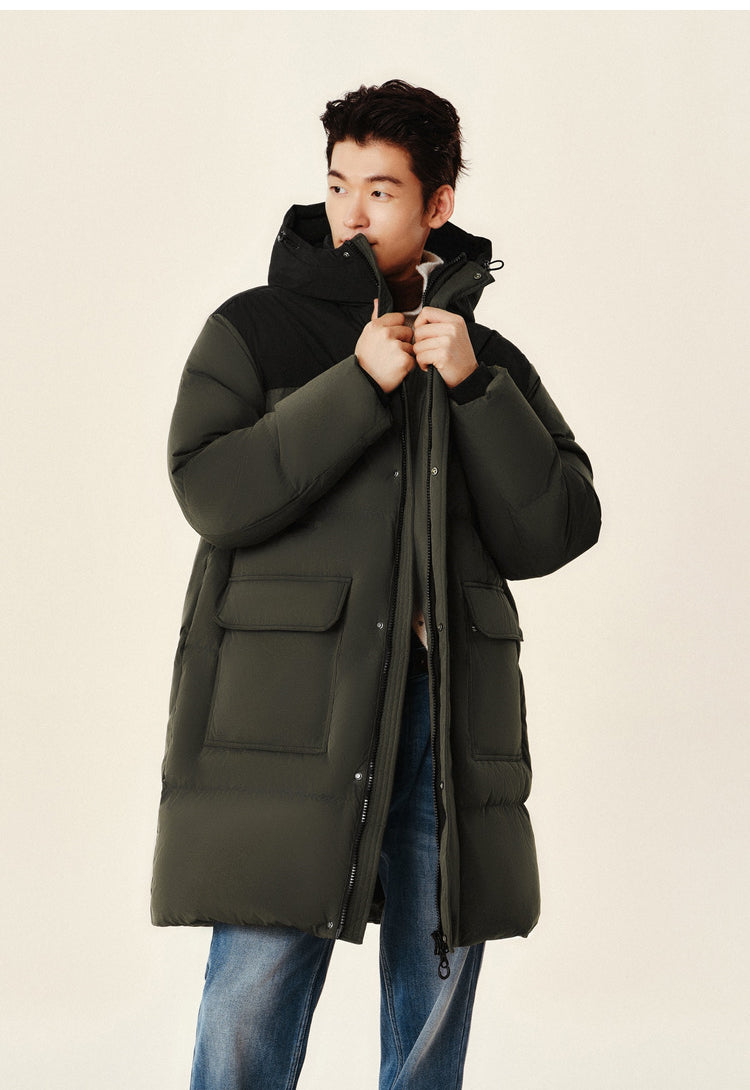 Winter Clothes For Couple Long Waterproof Thick Coat