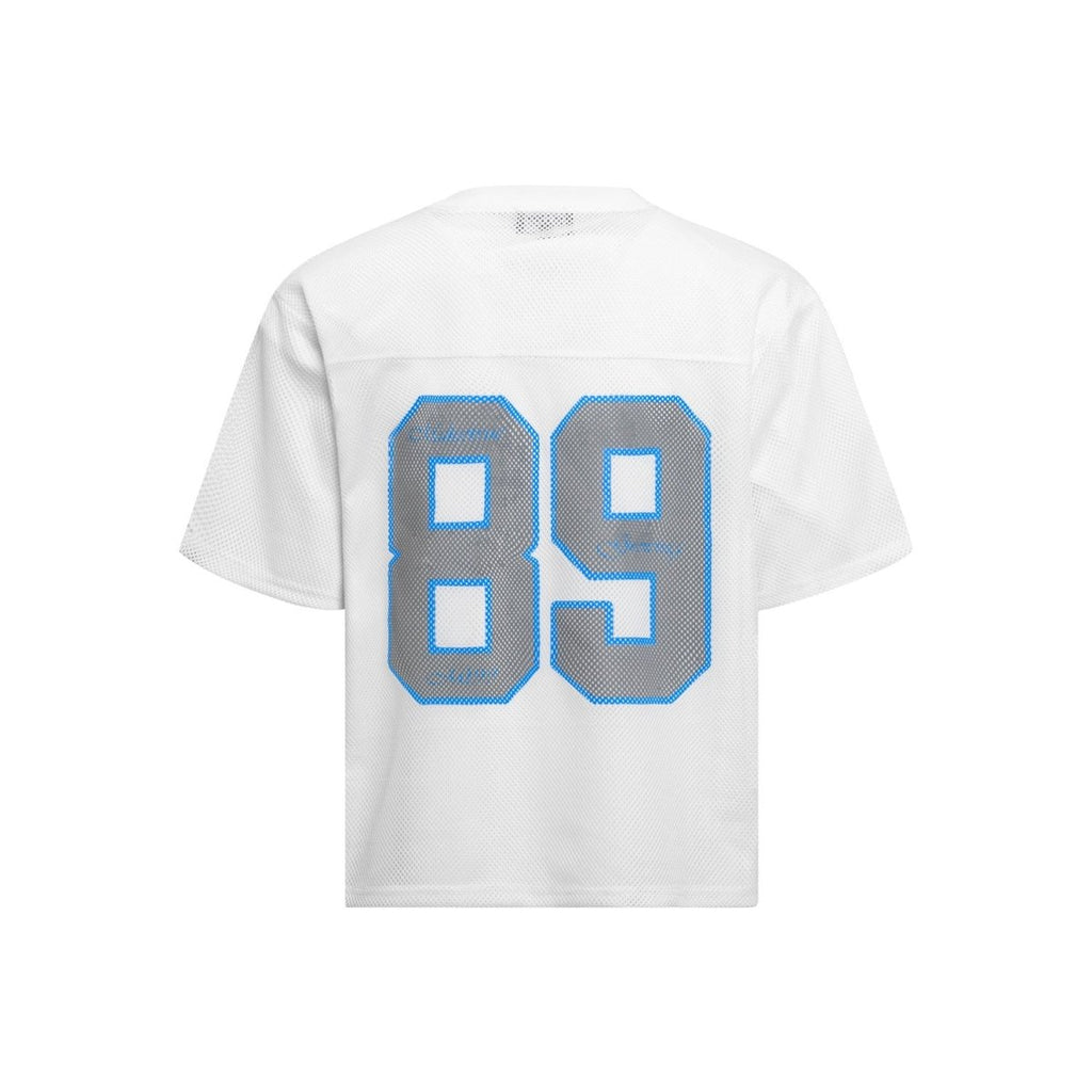 Alphanumeric Printing High Street Loose - fitting Casual T-shirt White Alphanumeric Printing High Street Loose - fitting Casual T-shirt - shop_name