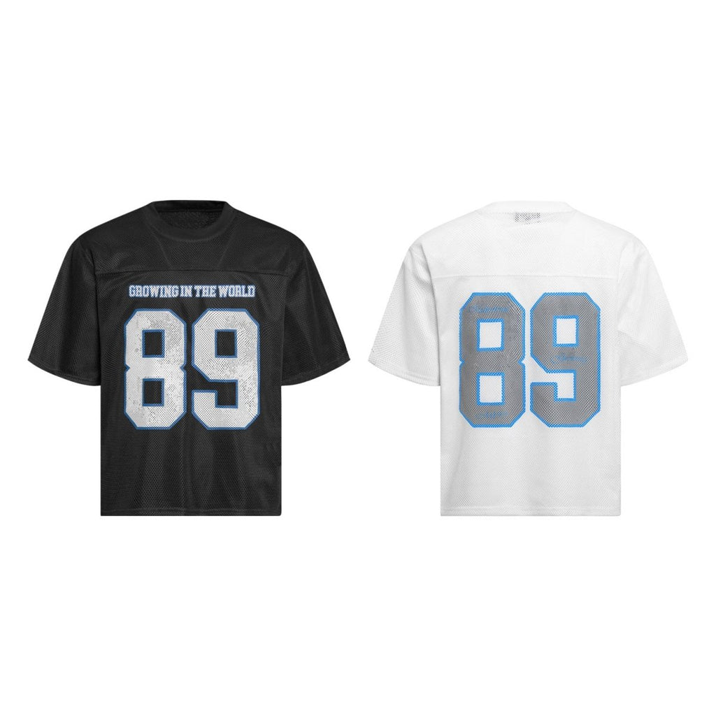 Alphanumeric Printing High Street Loose - fitting Casual T-shirt White Alphanumeric Printing High Street Loose - fitting Casual T-shirt - shop_name