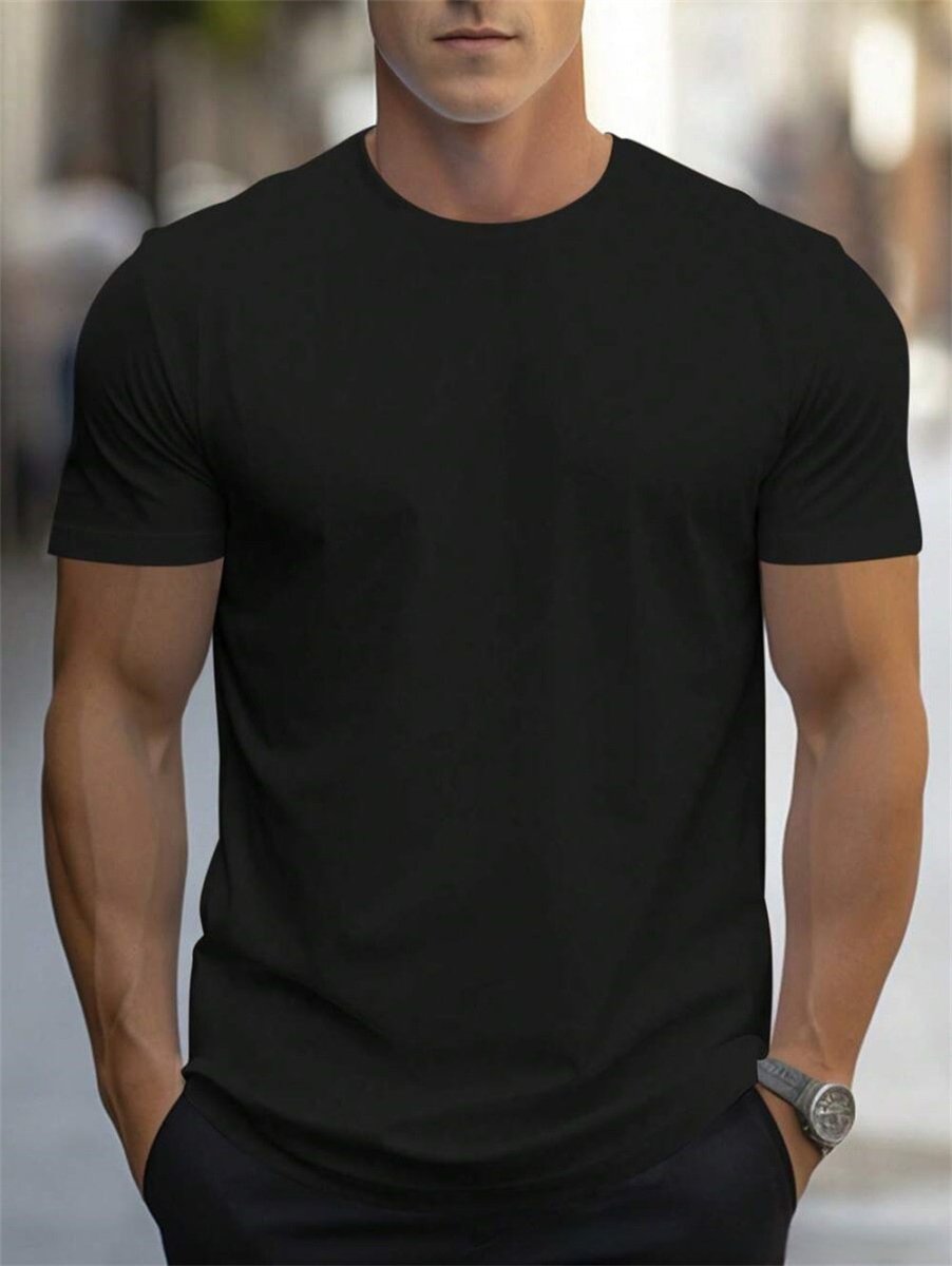 American T-shirt Printing Retro Short Sleeve Men Black American T-shirt Printing Retro Short Sleeve Men - shop_name