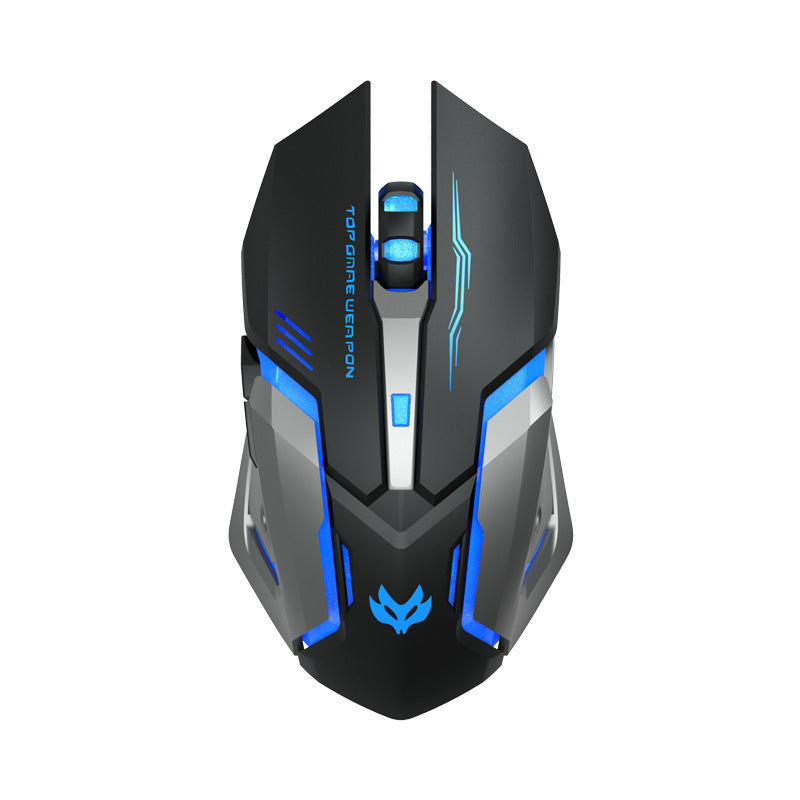 Wireless Charging Silent Gaming Mouse Machinery null