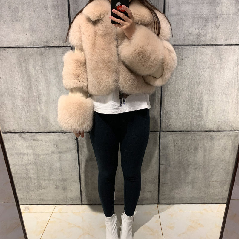European And American Fur Coat Women's Clothing