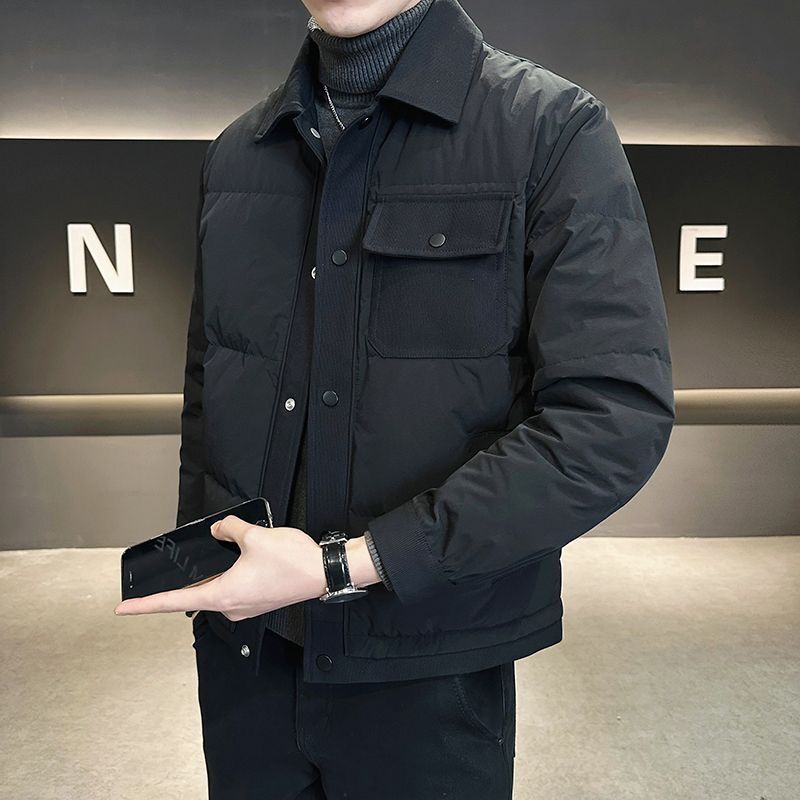 Men's Fashion Personalized Fashionable All-match Down Jacket