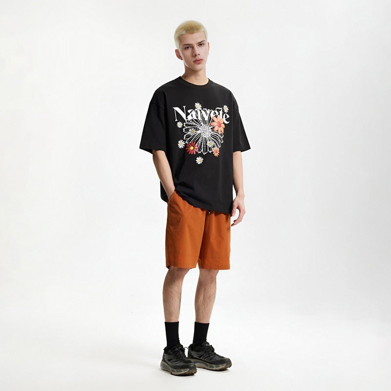 Colorful Puff Print T-shirt