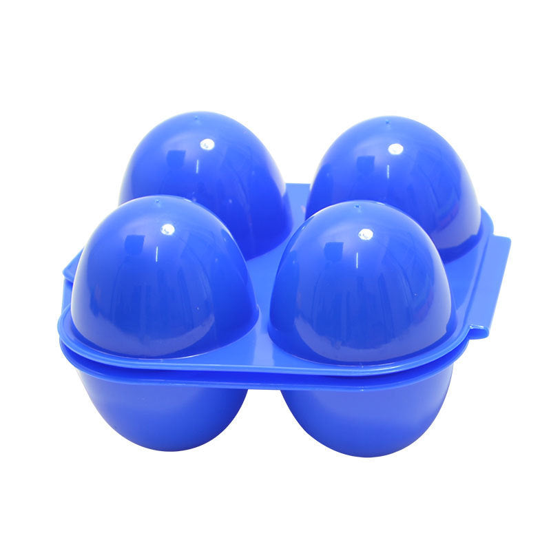 Outdoor Camping Tableware Portable Camping Picnic BBQ Egg Box Container Egg Storage Boxes null