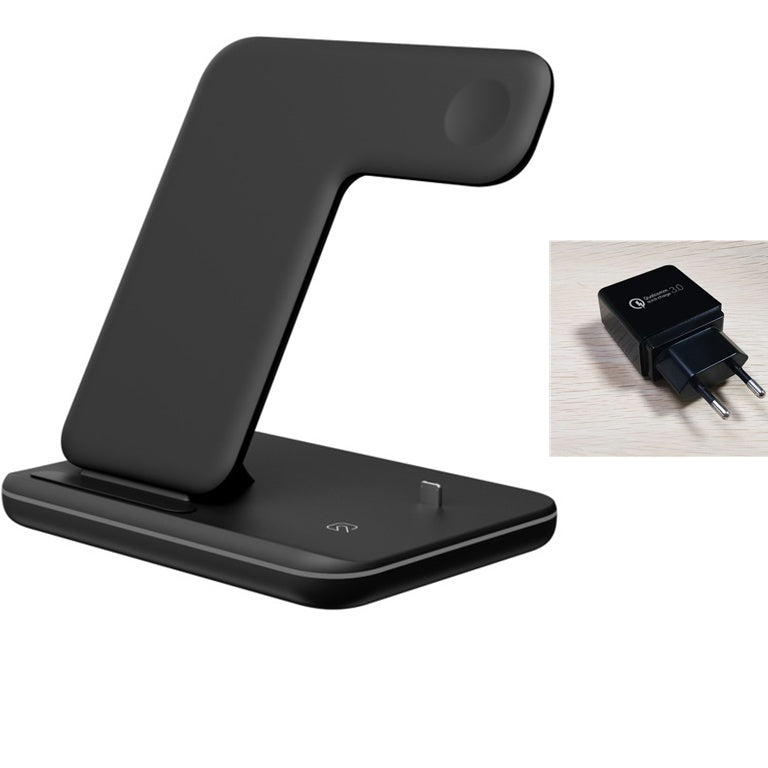 Compatible Mobile Phone Watch Earphone Wireless Charger 3 In 1 Wireless Charger Stand null