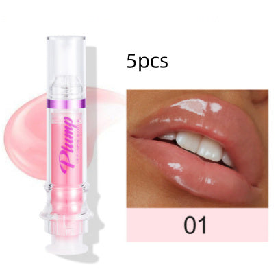 New Tube Lip Rich Lip Color Slightly Spicy Lip Honey Lip Glass Mirror Face Lip Mirror Liquid Lipstick null