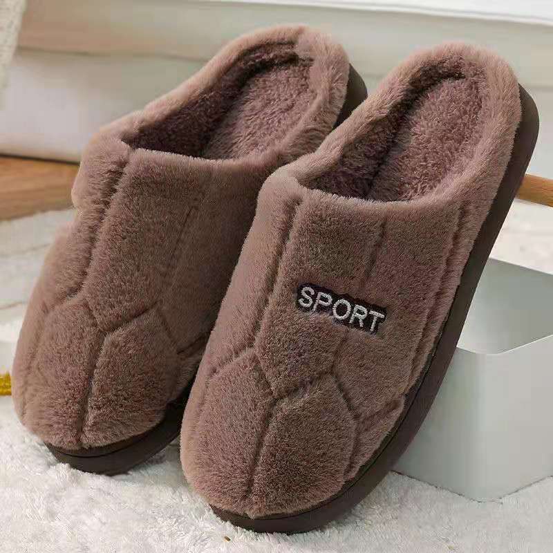 Non-slip Plus Velvet Cotton Slippers null