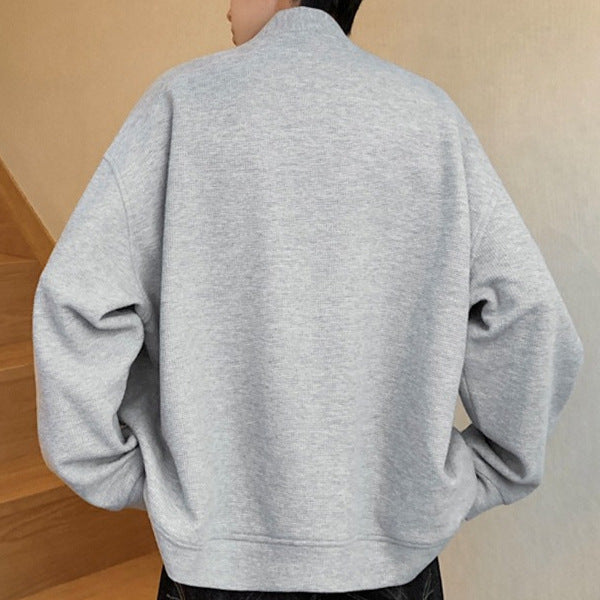 Men's Loose Long-sleeve Versatile Lazy Jacket