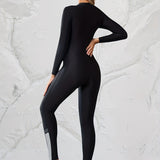 Long-sleeve Swimsuit That Flatters Curvy Figures And Provides Modest Coverage