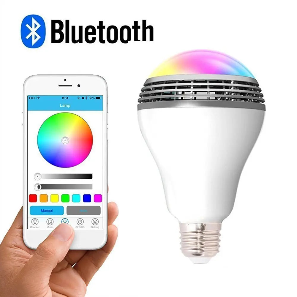 Creative Home LED Smart Bluetooth Speaker E27 Bulb Light null