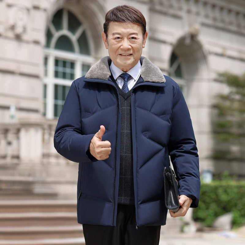 Parka Male Short Casual Jacket