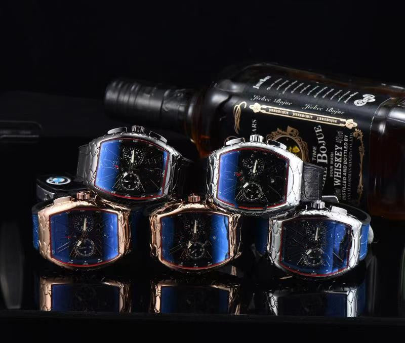 Five-Hand Quartz Watch European And American Famous Watch Men