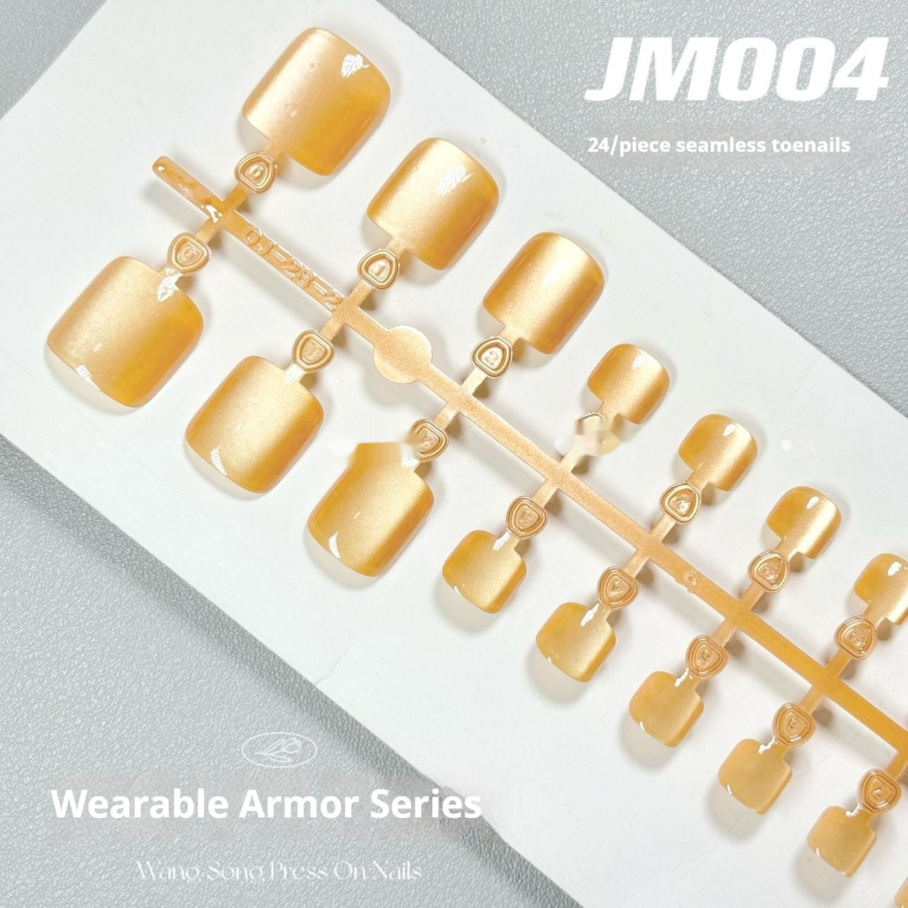 Toenail 004 Gou Snow Trace Internet Celebrity Micro Glass Bead Cat