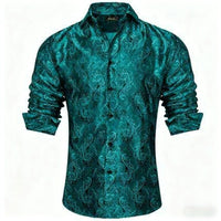 Stylish Lapel, Loose-fitting Casual Sports Button-up Shirt For Men