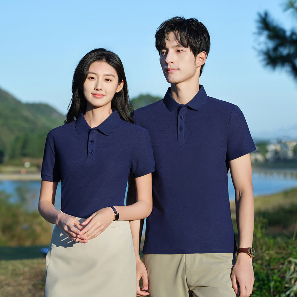 Summer Short-sleeved Polo Shirt Lapel